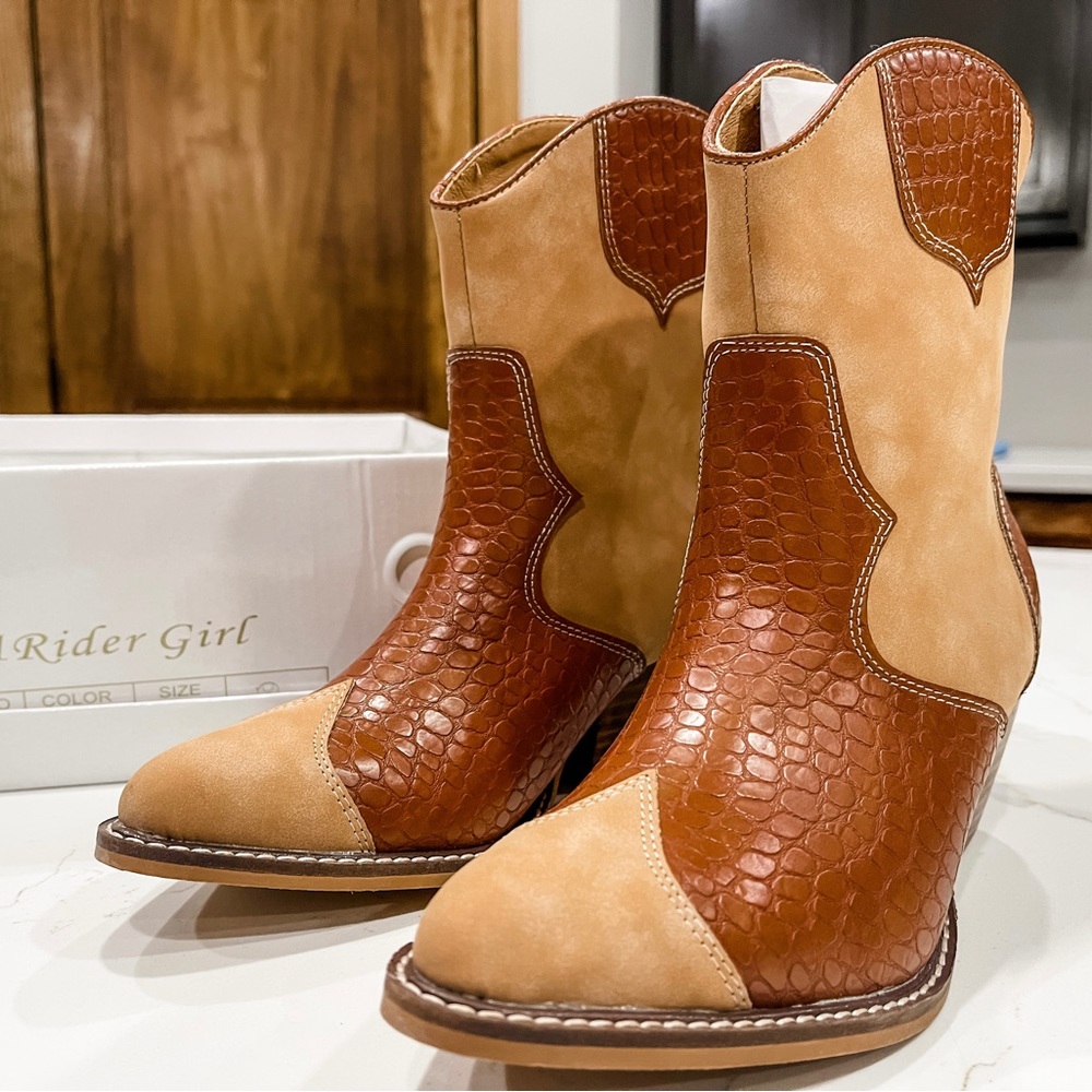 A Rider Girl Bootie Boot
